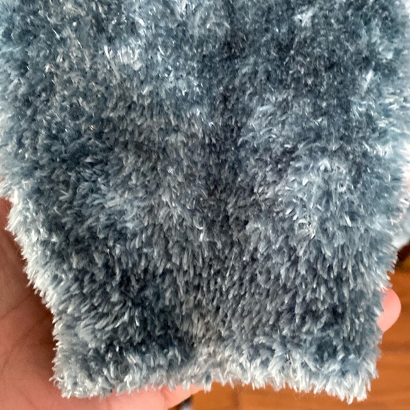 Prologue Teddy Bear Teal Fuzzy Sweater Super Soft - size XXLarge - Picture 7 of 11